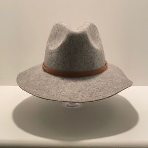 Grey Wool Festival Hat